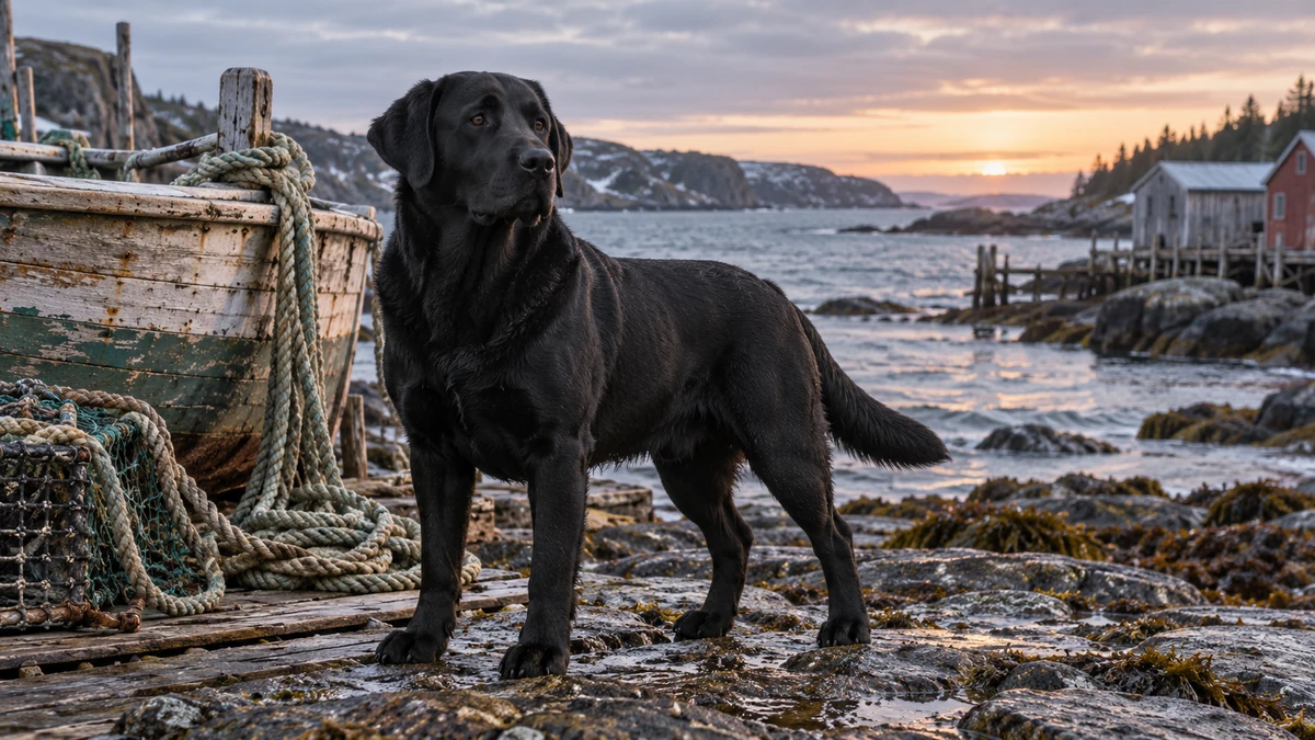 Labrador Retriever köpek — ırkın tarihi ve kökeni